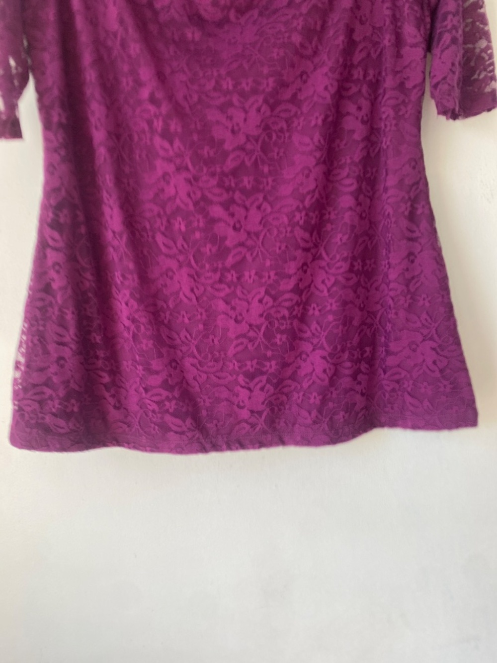 Torrid 1X  Floral Lace Top - Picture 9 of 9